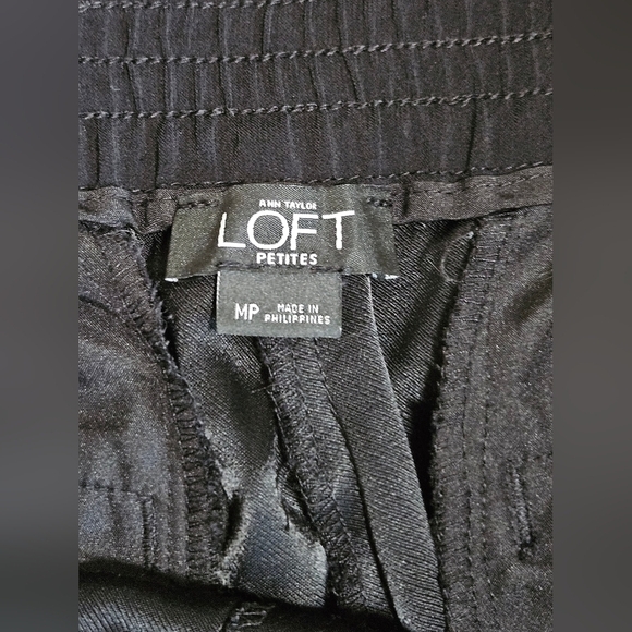 ANN TAYLOR LOFT Black Casual Dress Pants Women Petite - Picture 4 of 7